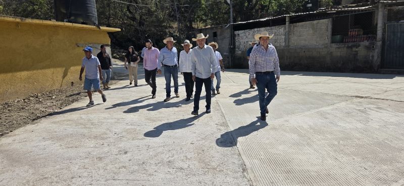 INAUGURAN CONSTRUCCIÓN DE ALCANTARILLADO EMBOVEDADO EN EL PLATANAL DE SAN LUCAS