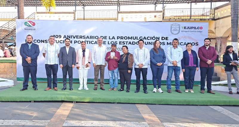 TEJUPILCO CONMEMORA EL 109 ANIVERSARIO DE LA CONSTITUCIÓN MEXICANA Y PRESENTA BANDO MUNICIPAL 2026