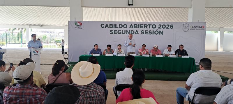 SEGUNDO CABILDO ABIERTO 2026 FORTALECE LA PARTICIPACIÓN CIUDADANA EN TEJUPILCO