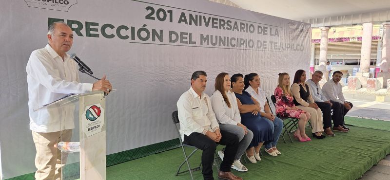 TEJUPILCO CONMEMORA SU 201 ANIVERSARIO DE ERECCIÓN MUNICIPAL