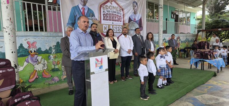 PARTICIPA EL PRESIDENTE RIGOBERTO LÓPEZ RIVERA EN EL INICIO DEL CICLO ESCOLAR 2026 – 2027 Y LA ENTRE